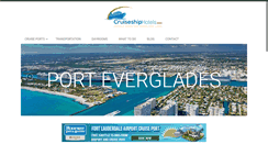 Desktop Screenshot of cruiseshiphotels.com